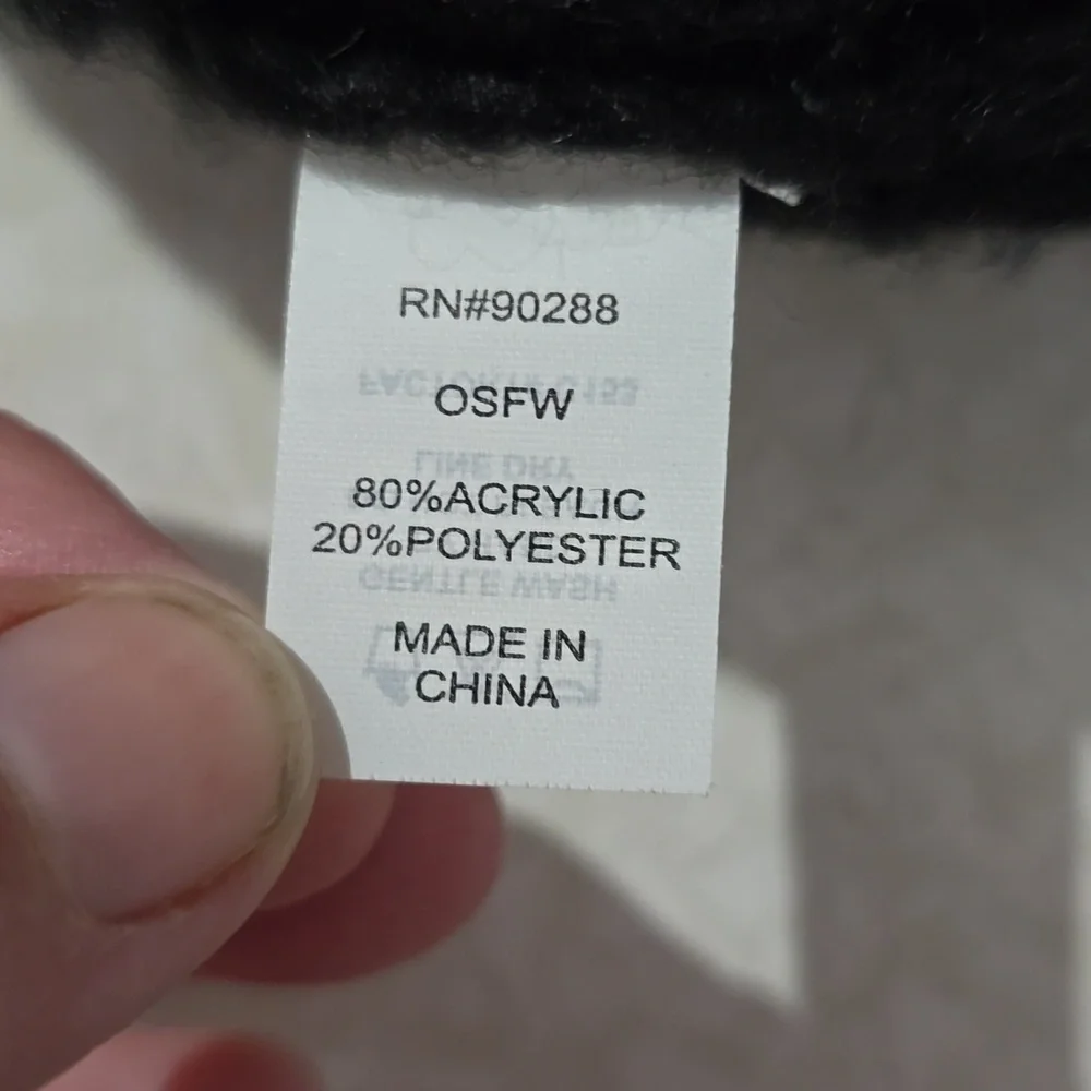 Adidas‎ Black Beanie with PomPom